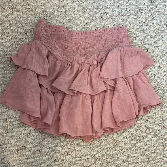 Pink Ruffled Skirt - Picture 2 of 2